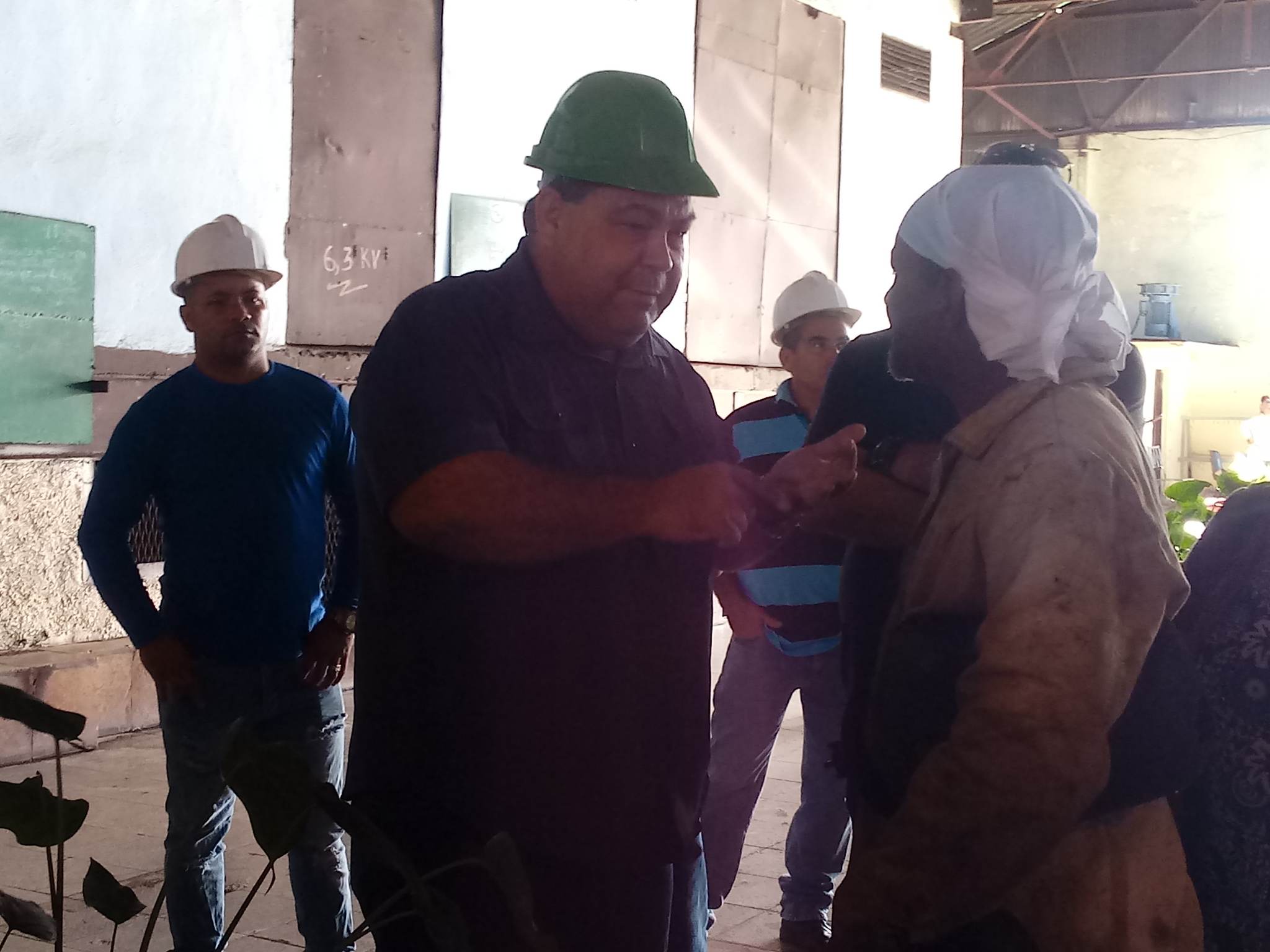 Recorre Félix Duarte Ortega industrias azucareras de Cienfuegos