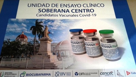 Finaliza ensayo clínico Soberana Centro en Cienfuegos