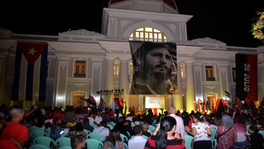 Rememoran en Cienfuegos paso de la Caravana de la Libertad