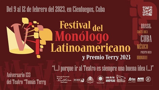 Concursarán 17 unipersonales en Festival del Monólogo de Cienfuegos
