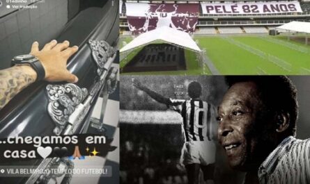 Los brasileños acuden este lunes en Sao Paulo al velorio de Edson Arantes do Nascimento (Pelé), reverenciado como el mejor futbolista de todos tiempos