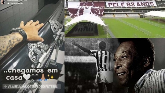 Los brasileños acuden este lunes en Sao Paulo al velorio de Edson Arantes do Nascimento (Pelé), reverenciado como el mejor futbolista de todos tiempos