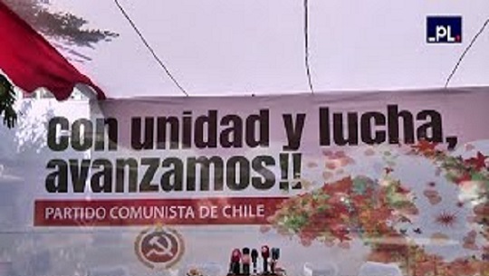 Envían saludo comunistas chilenos a la Revolución Cubana