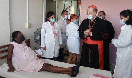 Cienfuegos: Cardenal Beniamino Stella visitó Hogar materno en Pueblo Griffo