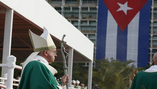 Papa Francisco saludó evento en Cuba Por el Equilibrio del Mundo