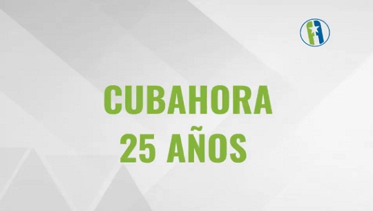 Díaz-Canel felicitó a revista digital Cubahora por aniversario