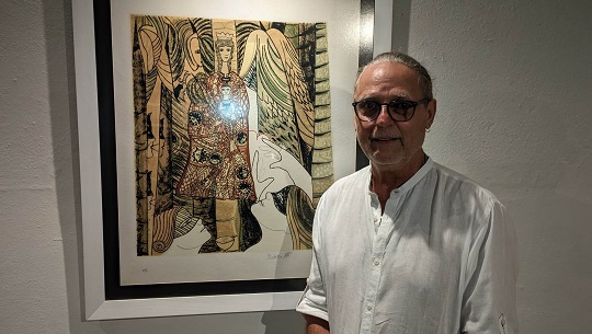 Exhiben en Galería Santa Isabel Expo "Inquietud" del artista visual Moisés Finalé