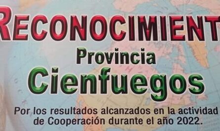 Recibe Cienfuegos reconocimiento nacional por actividad de cooperación de la ANAP