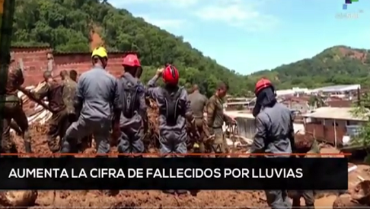 🎧 Aumenta cifra de fallecidos por intensas lluvias en Brasil
