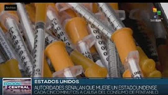 🎧 Consumo de drogas en EE.UU. genera mayor crisis histórica