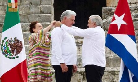 Condecoración a Díaz-Canel alta expresión de amistad cubano-mexicana