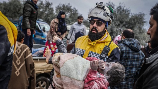 La ayuda internacional llega a Siria tras el terremoto