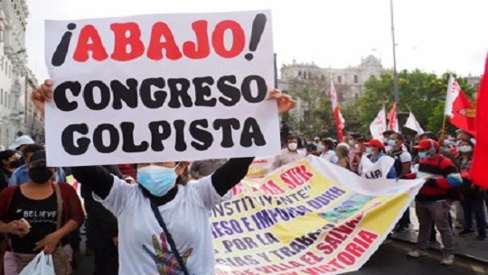 Perú, Sectores sociales convocan a nuevas movilizaciones contra el Gobierno y el Congreso