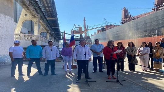 Autoridades cubanas agradecen donativo de trigo enviado por Rusia