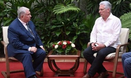 Recibe Díaz-Canel a Igor Sechin, admirable amigo de Cuba