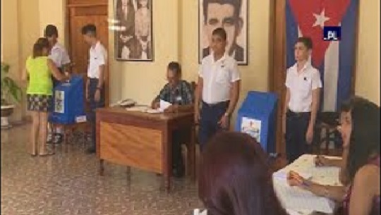 🎧 Cuba habilita más de 200 colegios electorales especiales