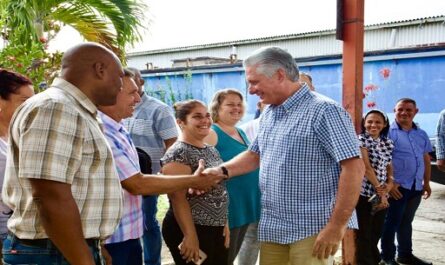 Estamos viviendo jornadas de aprendizaje, afirmó presidente de Cuba