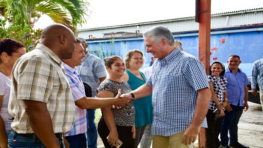 Estamos viviendo jornadas de aprendizaje, afirmó presidente de Cuba