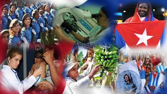 Felicitan a las mujeres en Cuba por Día Internacional