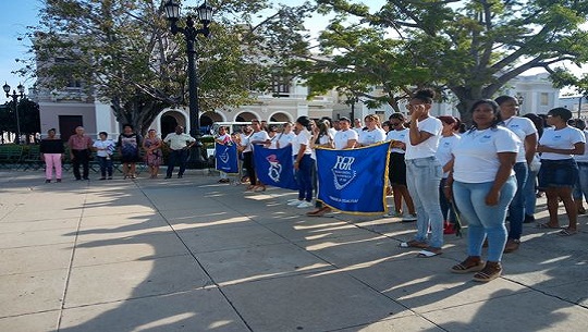 Reciben fiscales en Cienfuegos Bandera Proeza Laboral