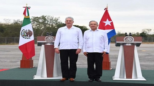 Participará Díaz-Canel en Cumbre de Presidentes de América Latina y el Caribe convocada por México