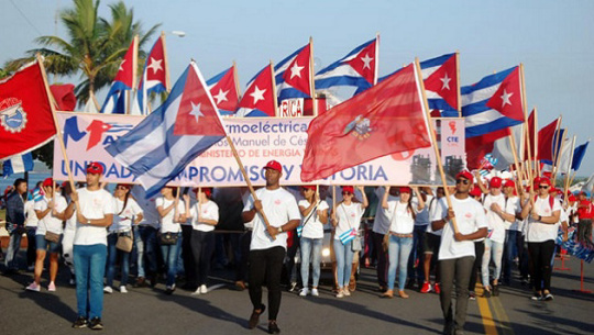 Celebrarán Primero de Mayo con variado programa en Cienfuegos