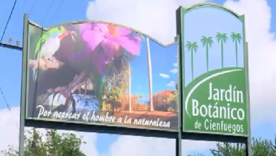 Responde a prioridades del país Jardín Botánico de Cienfuegos