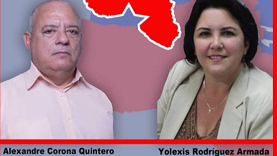Reelectos Alexandre Corona, como Gobernador, y Yolexis Rodríguez, Vicegobernadora de Cienfuegos