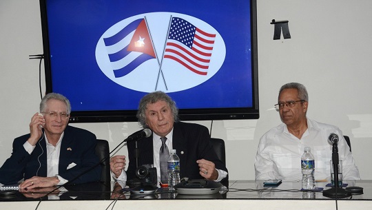 Destacan empresarios estadounidenses interés en negociar con Cuba (Foto tomada de ACN)