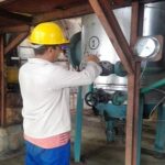 Restauran planta de CO2 perteneciente a la industria azucarera Antonio Sánchez. (Foto: Armando Sáez)