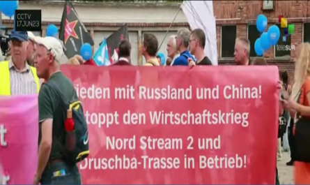 Alemania Activistas por la paz rechazan ejercicios militares de la OTAN