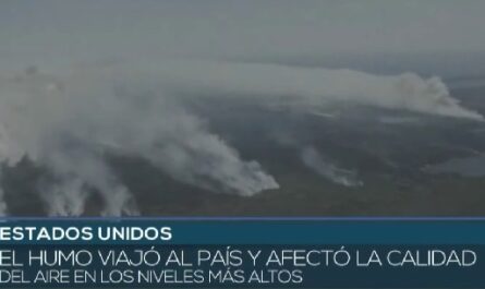 Continúa alerta máxima por contaminación del aire en Estados Unidos