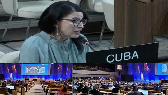 Cuba denuncia ante Unesco asedio contra sus artistas e intelectuales