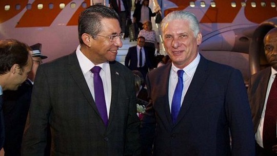 Presidente de Cuba llega a Francia con intensa agenda por cumplir