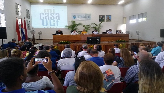 Realizan evaluación institucional en la Universidad de Cienfuegos