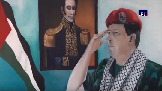 🎧 Inauguran en Siria exposición de pinturas sobre Simón Bolívar y Hugo Chávez