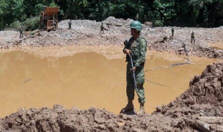 La minería ilegal crece en la Amazonía ecuatoriana