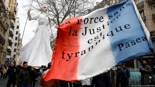 Nuevas manifestaciones en Francia contra reforma del sistema de jubilación
