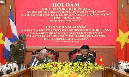 Señalan lazos en defensa como pilar en relación Vietnam-Cuba