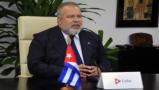 Llega Primer ministro cubano en visita oficial a Rusia