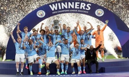 Conquista Manchester City Liga de Campeones de fútbol (Foto tomada de Prensa Latina)