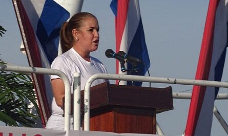 Declaraciones de Marydé Fernández López, miembro del Comité Central y primera secretaria del Partido Comunista de Cuba en la provincia de Cienfuegos, a propósito del reconocimiento al territorio como Provincia Destacada en las actividades por el aniversario 70 del asalto a los cuarteles Moncada y Carlos Manuel de Céspedes