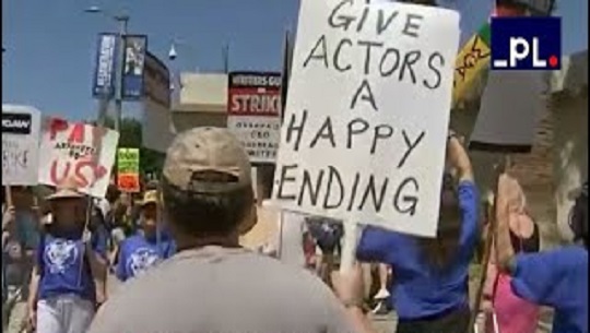 🎧 Continúa huelga de actores y guionistas en Estados Unidos