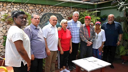 Departe Díaz-Canel con santiagueros a horas de 70 años del Moncada