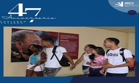 Felicita presidente de Cuba a trabajadores de la Educación Superior