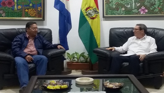 Presidente de Bolivia realiza visita de trabajo a Cuba
