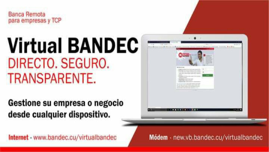 Proporciona BANDEC- Cienfuegos operaciones desde la distancia a clientes jurídicos