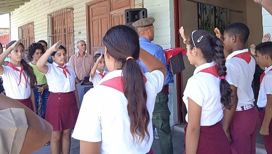 Rinden tributo en Cienfuegos al miliciano Ramón Jaureguí Díaz