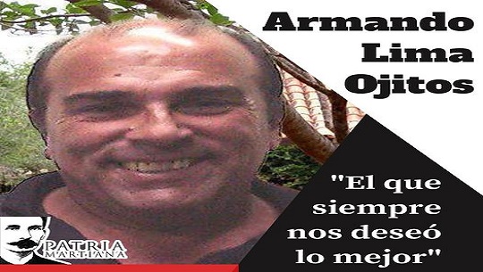 Armando Lima… «Les deseo lo mejor»