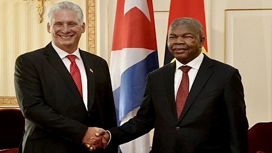 Fructíferas conversaciones entre Cuba y Angola, valoró Díaz-Canel
